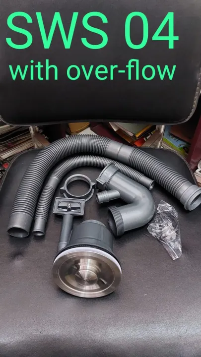 Stainless%20Steel%20Kitchen%20Sink%20Drain/Waste%20Kit%20-%20110mm%20Single%20Bowl%20with/without%20Overflow,%20Circular%20&%20Square%20Options%20-%20Image%205