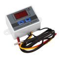 (COKP) 2X 220V Digital LED Temperature Controller 10A Thermostat Control with Switch Digital Display Incubation Controller. 