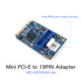 HXSJ Mini Pci-E To Usb3.0 Adapter Card Mini Pcie To 20Pin/19Pin Expansion Card. 