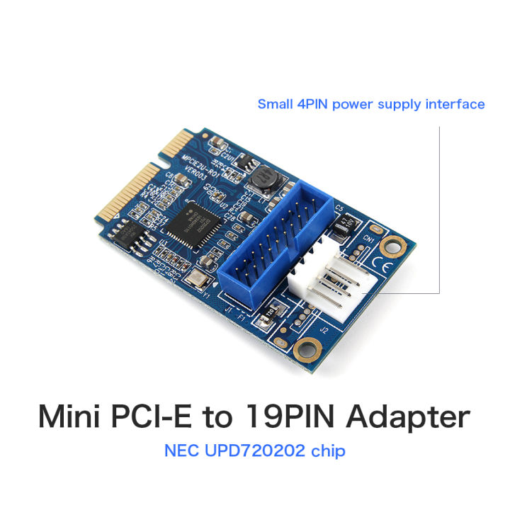 HXSJ%20Mini%20Pci-E%20To%20Usb3.0%20Adapter%20Card%20Mini%20Pcie%20To%2020Pin/19Pin%20Expansion%20Card%20-%20Image%207