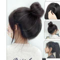 Top hair  Ponytail Hair Pad Comfortable Silicone Invisible Head Top Heightening Hair Pad Heightening Creative Silicone Head Top Soft Hair Pad for Daily hairstyle Party or event Wedding or. 
