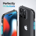 iPhone 14 Pro Max Transparent Shockproof Case - Clear TPU Bumper Case For iPhone 14 Pro Max Back Cover Premium Quality Anti Shock Airbag Phone Case For Girls Boys New. 