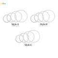 4Pcs Drums Mute Rings Professional ccessories Drum Parts Drum Mufflers. 