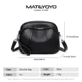 MATEYOYO Women's Bag Fashion Shoulder Bag Simple Cross-body Bag Large Trendy Korean Style Capacity Adjustable Shoulder Straps Elegant Bag for Shopping Outdoor. 