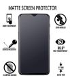 Samsung Galaxy A52 5G Stylish Full Cover Matte Texture Tempered Glass non Shining Screen Protector Frosted Glass. 