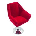1:12Mini Armchair, Mini Miniature Flocking Armchair. 