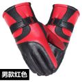 gym gloves Riding gloves men's winter warmth velvet thickened leather gloves men's and women's touch screen electric vehicles motorcycles windproof and waterproofSupports Braces. 