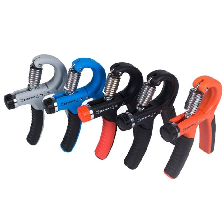 5-60kg Fitness Hand Exerciser Adjustable Heavy Duty Claw Grip Wrist ...