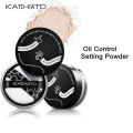 KATO Oil Control Loose Powder Soft Matte Shimmer Setting Finishing Foundation Powder Natural Long Lasting Brighten Skin. 