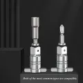Compatible Impact Driver Anvil Assembly in Drill Head Housing. 