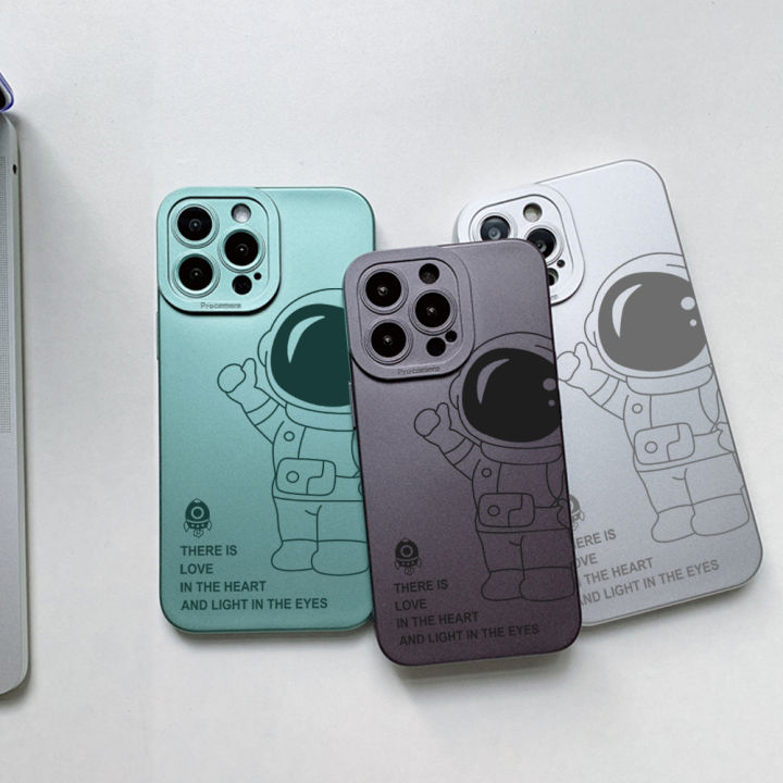 YYDS%20for%20OPPO%20A15%20A15S%20Back%20Cover%20for%20Cute%20Astronaut%20Electro%20Plating%20Frosted%20Lens%20Full%20Protection%20Silicone%20Soft%20Mobile%20Phone%20Case%20-%20Image%204