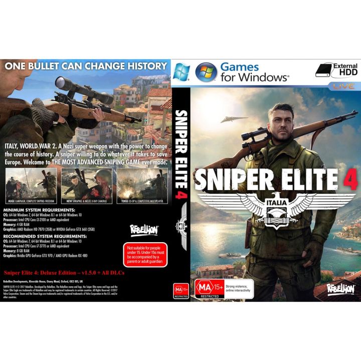 Sniper elite V3 Game DVD Pack