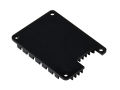 Dedicated Aluminum Heatsink for Raspberry Pi Compute Module 4 CM4, green CM4 heatsink, black heatsink. 