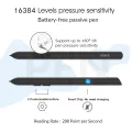 VEIKK S640 6 x 4 inch Ultra-Thin Easy Carrying Pen Tablet Graphics Drawing Tablet Support Androidphone Digital Drawing Writing Pad with 16384 Levels Pressure Sensitivity Battery-Free Pen. 