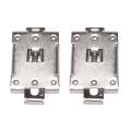 2X DIN Rail Mount Bracket Equipment Rack G3NE G3NA Electrical for R99-12 Fins. 