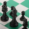 Folding Travel Portable Chess Set Roll-up Board Games 15"x3" for Kids Home. 