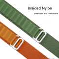 Alpine Loop Straps For Apple Watch Ultra 49mm / Watch 7 45mm / Watch 8 45mm / Watch SE 2022 44mm | Woven Nylon Loop Watch Straps | Watch Band | 4Colors | Smart Watch Strap | Ultra Series. 
