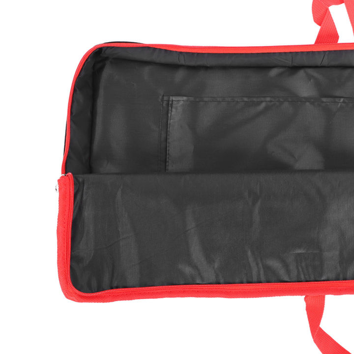 Outdoor Camping Storage Bag Portable Rectangular Zipper Closure Multifunctional Tool Bag Multiple Compartments Wear Resistant Oxford Cloth for Camping