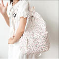 Backpack Secondary Casual Students Simple Floral Primary Wild Wind Small Fresh. 