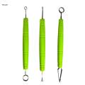 Food Carving DIY Texture Tool Pottery Clay Sculpturing Tool Multifunctional Food 17cm. 