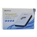 BOYU D-600 Rechargable Air Pump Aquarium DC For Fish Tank oxygen pump Aquarium Air Pump. 