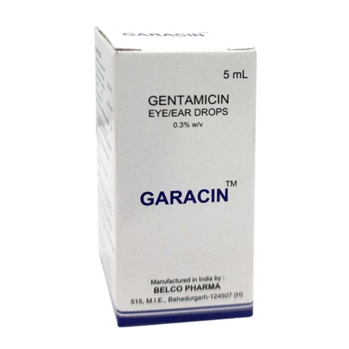 Garacin Eye & Ear Drops for Cats & Dogs 5mL