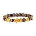 High Grade 3D Gold Money Coin Tibetan Buddhist Mantra Black O idian Good Luck Bracelet. 