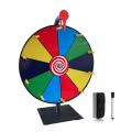 Vividaea 30cm Spinning Wheel for Events 12 Inch Prize Wheel with Stand for Carnivals Trade Shows Spinning Roulette Wheel with Marker Eraser Big Turntable for Fun Events Sturdy Spinning Game Accessory. 