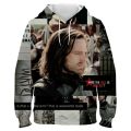 Winter Soldier Bucky Barnes Anime kids 3D Print Hoodie Sweatshirt boy girl Autumn New Style Hoodies Cartoon Casual Pullover. 