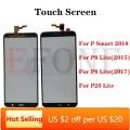For Huawei P Smart P8 P9 P20 Lite 2015 2017 2018 Outer Screen Digitizer Sensor Touch Panel LCD Display Front Glass Repair Parts. 