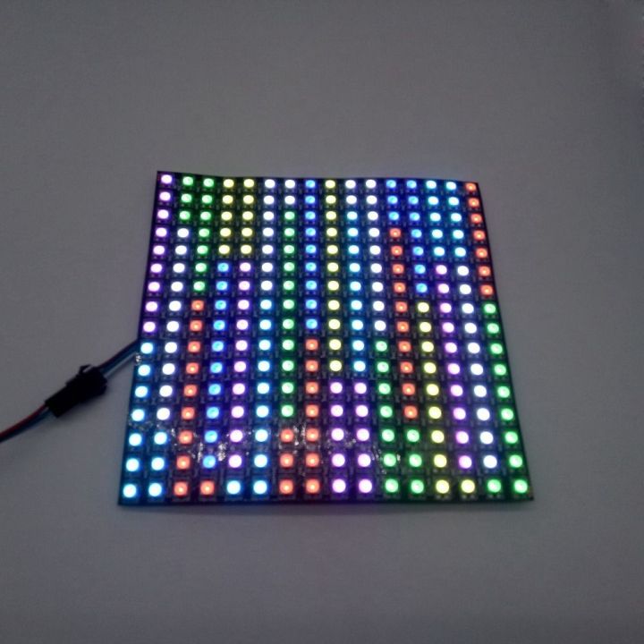Colorful Individually Addressable with IC WS2812 RGB LED 8x8 16x16 8x32 ...