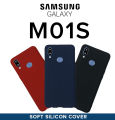 Ultra Slim Samsung Soft Silicon Case For Samsung Galaxy M01s Matte TPU Rubber Back Cover. 