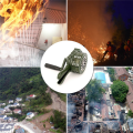 Emergency Hand Crank Siren Horn 110DB Manual Operated Warning School Shopping Fire Air Raid Safety Alarm System Accessories Parts. 