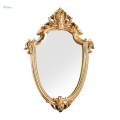 Nordic Retro Hanging Wall Oval Mirror Makeup Mirror Bath. 