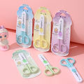 Cute Scissors Simple Kids Children Safety Students Scissors Kindergarten Stationery DIY Cut Paper Handmade Scrapbooking. 