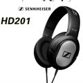 Sennheiser HD201 Stereo Headphones 3.5mm Wired Noise Isolation Earphone Sport Game Headset Deep Bass for iPhone Android. 