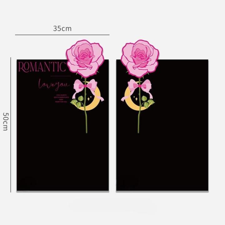 Floral Packaging Materials Flower Bouquet Packaging Rose Flower Packaging Bag Flower Shop Love Flower Wrapping Paper