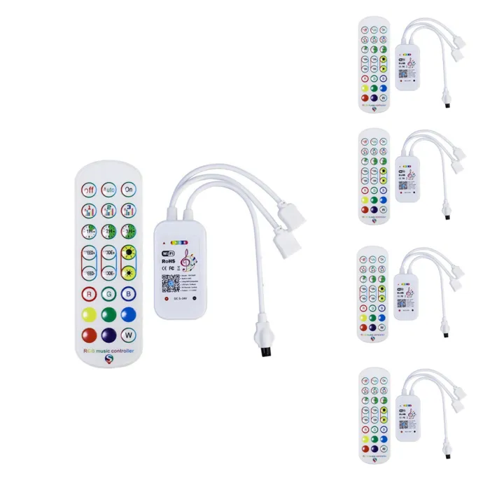 5X Tuya WiFi RGB Controller for LED Strip Light 3528 2835 5050 RGB ...