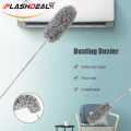 iFlashDeal Dusting Duster 88-280cm Extendable Microfiber Dusting Duster Handle Telescopic Duster Dust Cleaner Home Cleaning Brush Sweeping Ceiling Dust Artifact. 