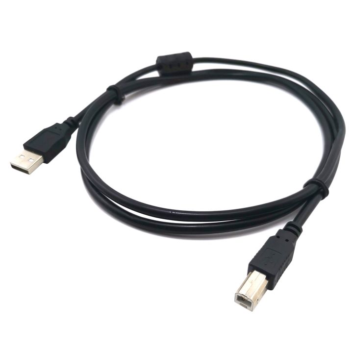 Printer Port Cablwe Square Port Printer Data Cable for USB Printers and Scanners 1.5M ...