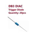 20 pcs of DB3 Bidirectional DIAC Trigger Diode. 