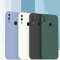 Huawei Nova 3i Liquid Silicone Luxury Soft Matte Camera Protection Silicone Case Back Cover for Huawei Nova 3i. 
