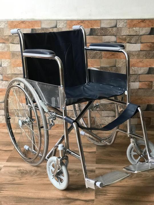 Softa%20Care%20Wheel%20Chair%20Chromed%20steel%20frame,%20fixed%20armrest,%20Fixed%20footrest%20-%20Image%202