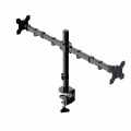 Dual Monitor Arm 360 Degrees Fully Adjustable Stand 13"-32" Desk Dual Monitor Brackets LCD LED. 