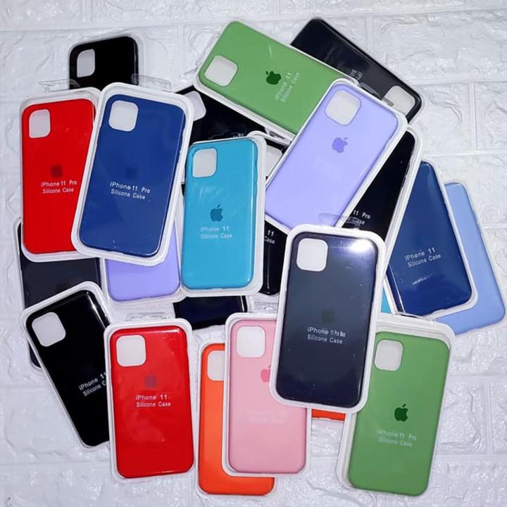 Power Fresh Stylish Silicone Case iPhone 11 Silicone Color protective high Quality Back cover case for iPhone 11