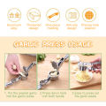 Garlic Press Mincer Stainless Steel Multifunction Crusher Kitchen Cooking Ginger Squeezer Masher Handheld Ginger Mincer Tools. 