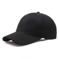 Plain White Baseball Hat Men Women Unisex Black and White Plain Cap Black Cap. 