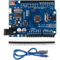 Arduino UNO Development board + USB CABLE. 