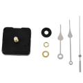 Clock Movement Mechanism ith Silver Hour Minute Second Hand DIY Tools Kit. 
