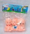 Cute Soft Rubber Baby Dolls For Kids (3pcs). 